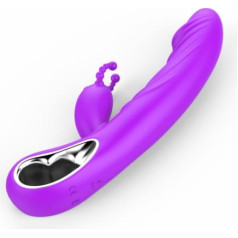 Erolab Cheeky Bunny G-spot & Clitoral Massager Purple (ZYCP01p)