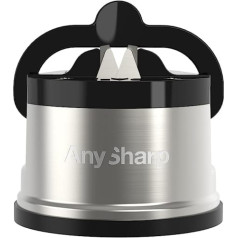 AnySharp Pro knife sharpener (metal) with suction cup