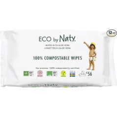 Naty by Nature Babycare Eco mitrās salvetes 245036 672