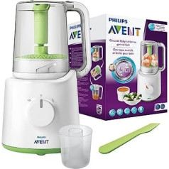 Philips Avent 2-in-1 bērnu pārtikas sagatavotājs SCF870/20, balts