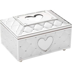 Ballerina Jewellery Box with Musical Box Silver-Plated