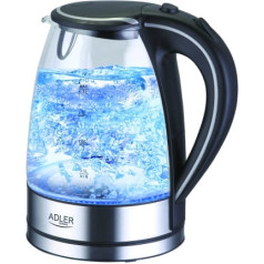 Adler AD 1225 electric kettle (2000w 1.7l; transparent color)