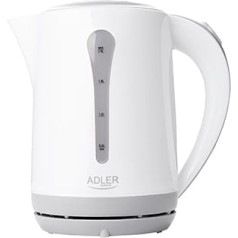 Adler AD 1244 elektriskā tējkanna (2200w 2,5l; zila)