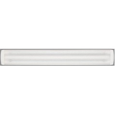 TELEFUNKEN - LED apakšējais apgaismojums 97,6 cm, LED griestu apgaismojums pagrabā, LED lentes virtuves skapis, darbnīcas lampa, prizmas izskats, neitrāla balta gaisma, 23 W, 3000 lm, balts