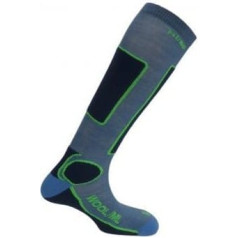 Mund Socks For Skiing Antibacterias L Blue