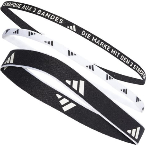 Galvas lente Adidas Hairband 3PP IA3031 / OSFM / daudzkrāsains