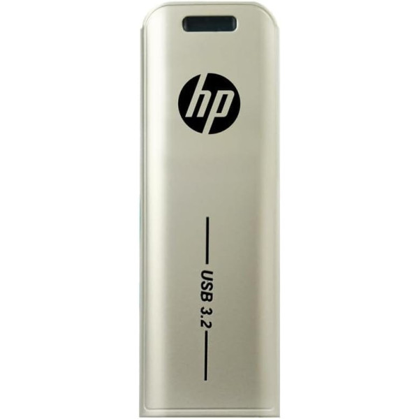 HP x796w USB 3.1 zibatmiņas disks 256 GB Push and Pull metāla apdare