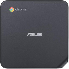 ASUS CHROMEBOX4-G3006UN mini galddators (Intel Core i3-10110U, integrēta Intel HD grafika, 4 GB DDR4 atmiņa, 128 GB M.2 SATA SSD, Chrome OS), melns