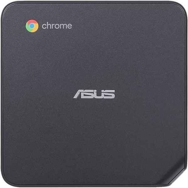 ASUS CHROMEBOX4-G3006UN mini galddators (Intel Core i3-10110U, integrēta Intel HD grafika, 4 GB DDR4 atmiņa, 128 GB M.2 SATA SSD, Chrome OS), melns