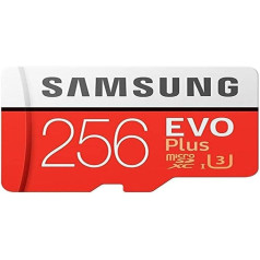 Samsung EVO Plus 2020-256GB MicroSDXC Class 10 UHS-I 100MB/s 90MB/s, 8772656000