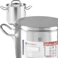 High Kitchen Line katls ar vāku, 5 l, diam. 200 x 160 h — Hendi 837207