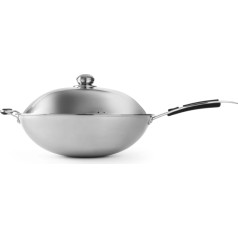 Indukcijas WOK panna indukcijas vokam 36cm - Hendi 239773