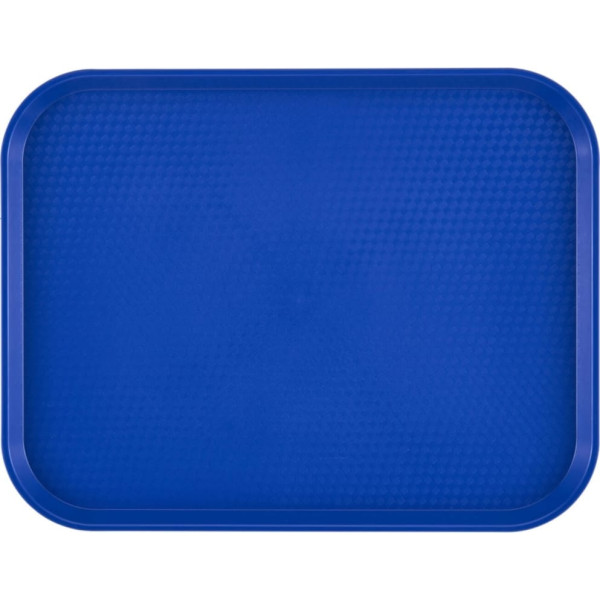 Neslīdoša polipropilēna servēšanas paplāte 355 x 457 mm - zila