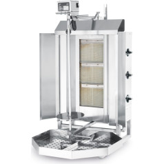 Gyros kebaba tosteris Profi Line 7200W Hendi 143087 gāze