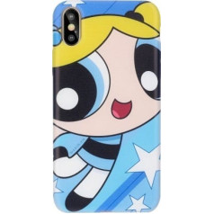 Cartoon Network The Powerpuff Girls Aizmugurējais Silikona Apvalks Priekš Apple iPhone X / XS Bubbles