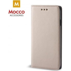 Mocco Smart Magnet Book Case Grāmatveida Maks Telefonam Huawei Mate 20 Zeltains