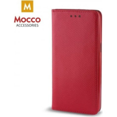 Mocco Smart Magnet Book Case Grāmatveida Maks Telefonam Apple iPhone XS Max Sarkans