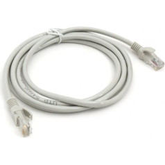 Omega LAN Vads / 5e cat / RJ45 / 2m / Pelēks