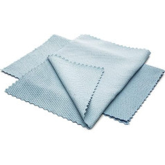 Microfibre Cloths Pack of 25 Wipes, Lint-Free Microfibre Premium Cleaning Cloth S size (25 cm x 20 cm)