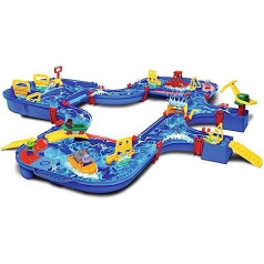 Aquaplay Mega Set 8700001544 Waterway Set, 38 Pieces