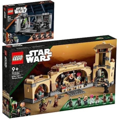 BRICKCOMPLETE Lego Set of 2: 75324 Attack of the Dark Trooper & 75326 Boba Fetts Throne Room