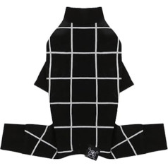 Puppy Angel Grid Together for Dogs Black Size S/M