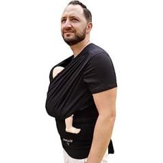 Amarsupiel | Chrysalis Traget Shirt for Men | Premium Baby Carrier | Ergonomic Baby Carrier | Made in the EU | Oeko-Tex Certified | Carrier T-Shirt | Wearing by Newborns