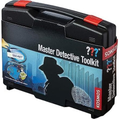 Thames & Kosmos, 630912, Master Detective Toolkit, Mācieties vākt un analizēt kriminālistikas pierādījumus, izmantot zinātniskas metodes noziegumu atrisināšanai, Eksperimentu komplekts, Vecums no 8 gadiem