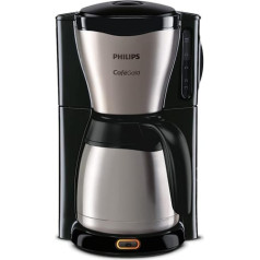 Philips HD7546 / 20 Gaia filtra kafijas automāts ar termokannu, melns/metāls