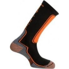 Mund Socks, Nordic Blading/Roller, S, Black/Lime