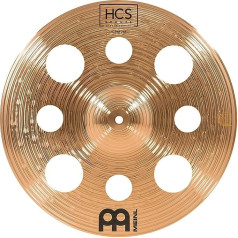 Meinl Cymbals HCS Bronze Trash Crash 16 collu (video) bungu komplekta šķīvji (40,64 cm) B8 bronzas, tradicionālā apdare (HCSB16TRC)