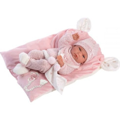 Llorens Baby doll 38 cm on a blanket