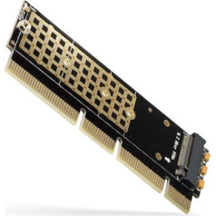 Action pcem2-1u internal adapter pcie x16/x8/x4, m.2 nvme m-key slot, 1u