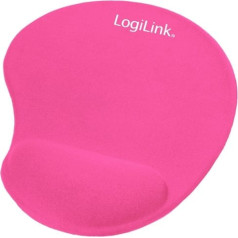 Logilink Gel mouse pad, pink color