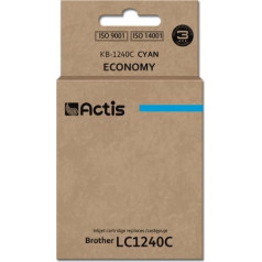 Actis kb-1240c tinte (brother lc1240c / lc1220c nomaiņa; standarta; 19 ml; zila)