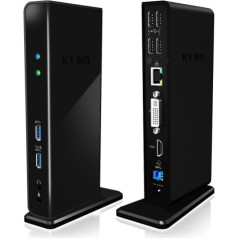 Icybox Ib-dk2241ac usb, hdmi, lan, dvi-i, mikrofons