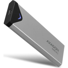 Action Eem2-ug2 ārējais alumīnija korpuss, USB-C 3.2 Gen 2 — M.2 NVMe SSD, garums no 42 līdz 80 mm