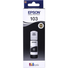 Epson c13t00s14a tinte (oriģinālā 103; 65 ml; melna)