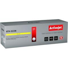 Activejet Ath-322n toneris (HP 128a ce322a nomaiņa; augstākā; 1300 lappuses; dzeltena)