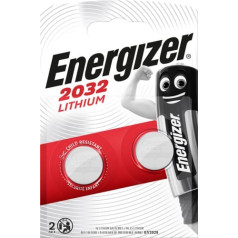 Energizer specializētās baterijas cr2032/2 gab