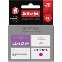 Activejet ab-3213mn tinte (brother lc3213m nomaiņa; supreme; 7 ml; violeta)