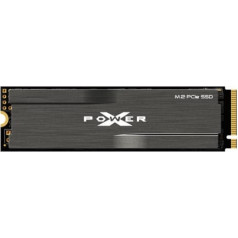 silicon power xd80 512gb m.2 pcie nvme gen3x4 tlc 3400/2100mbps heatsink ssd disks (sp512gbp34xd8005)