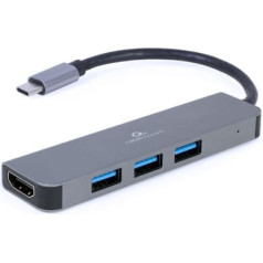 Gembird USB Type-C 2in1 Multi-port Adapters (Hub + HDMI) Hubs