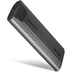 Action EEM2-GTSA bezskrūvējams alumīnija ārējais korpuss, USB-C 3.2 Gen 2 M.2 NVMe SSD