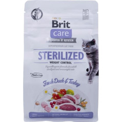 Brit care gf sterilizēts svars kaķiem 400g