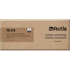 Actis th-51x toneris (HP 51x q7551x nomaiņa; standarta; 13 000 lappušu; melns)