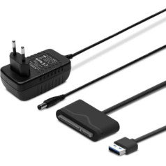 Savio usb 3.0 adapteris 3.5 diskdziņiem? ar AK-39 barošanas bloku