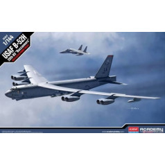 Academy Plastmasas modelis usaf b-52h 20th bs buccaneers 1/144