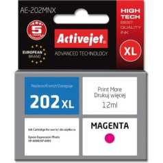 Activejet ae-202mnx tinte (aizvietotājs epson 202xl h34010; supreme; 12 ml; sarkana)