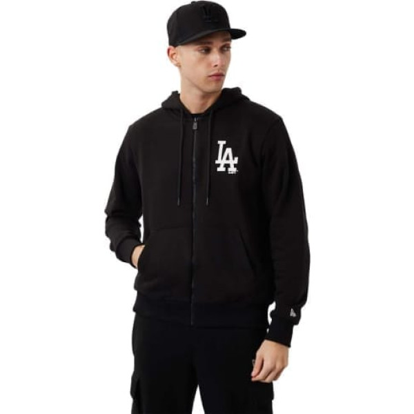 New Era Mlb League Los Angeles Dodgers Essential Zip Hoodie M 60284775 / L